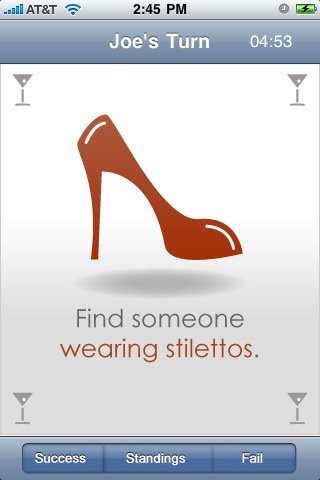 Скриншот из игры BarCards - 1