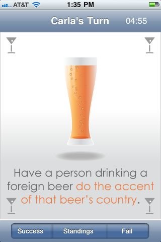 Скриншот из игры BarCards - 5