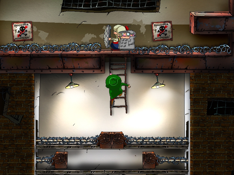 Скриншот из игры Братья Пилоты. Загадка атлантической сельди - 9