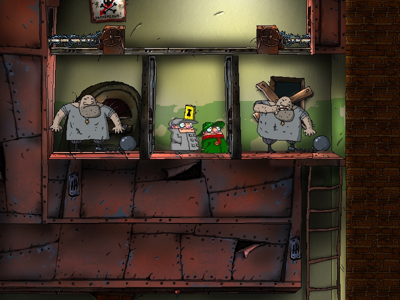 Скриншот из игры Братья Пилоты. Загадка атлантической сельди - 6