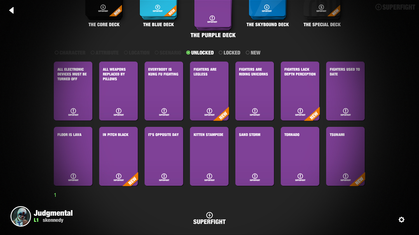 Скриншот из игры SUPERFIGHT - 30