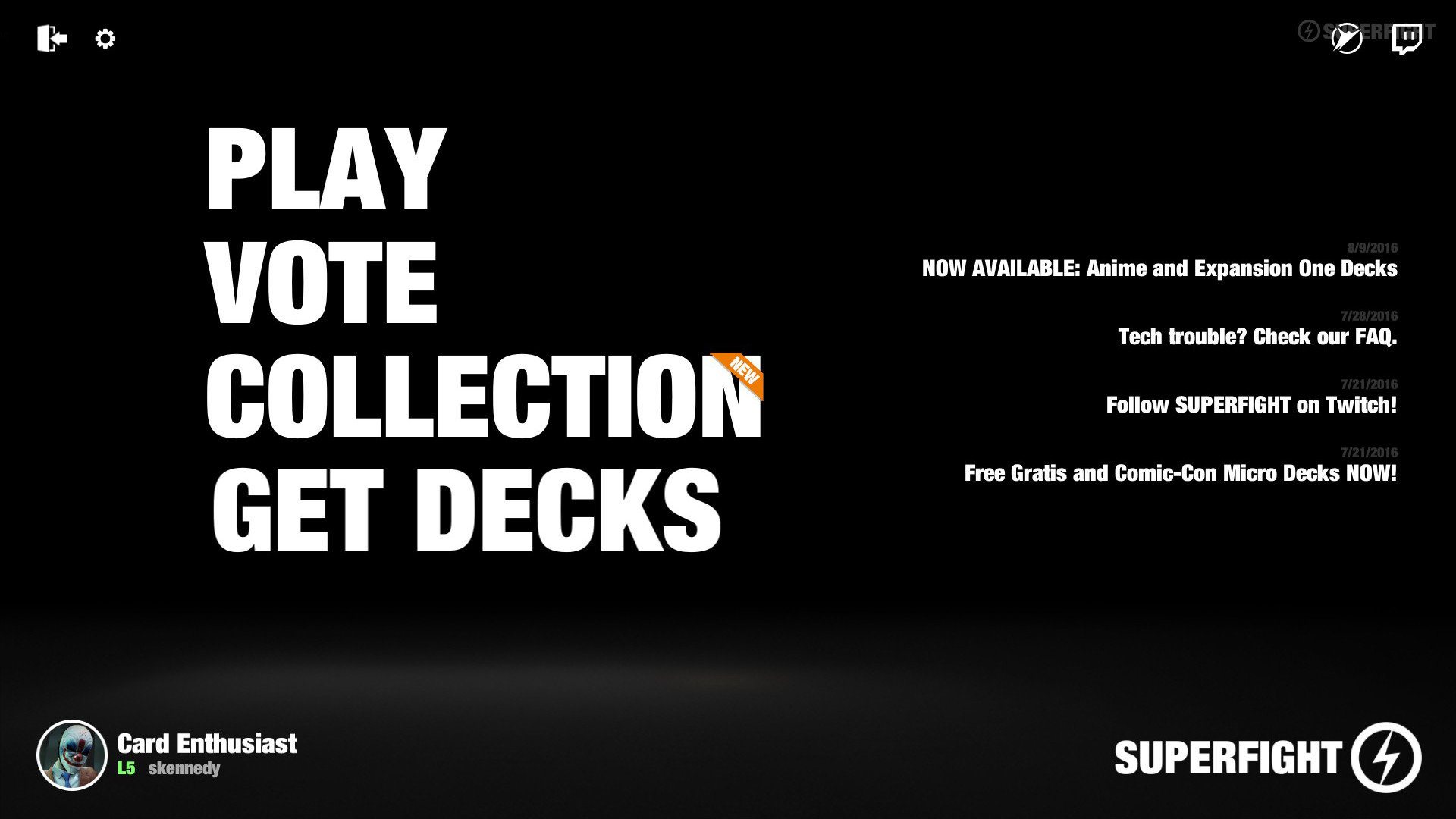 Скриншот из игры SUPERFIGHT - 17