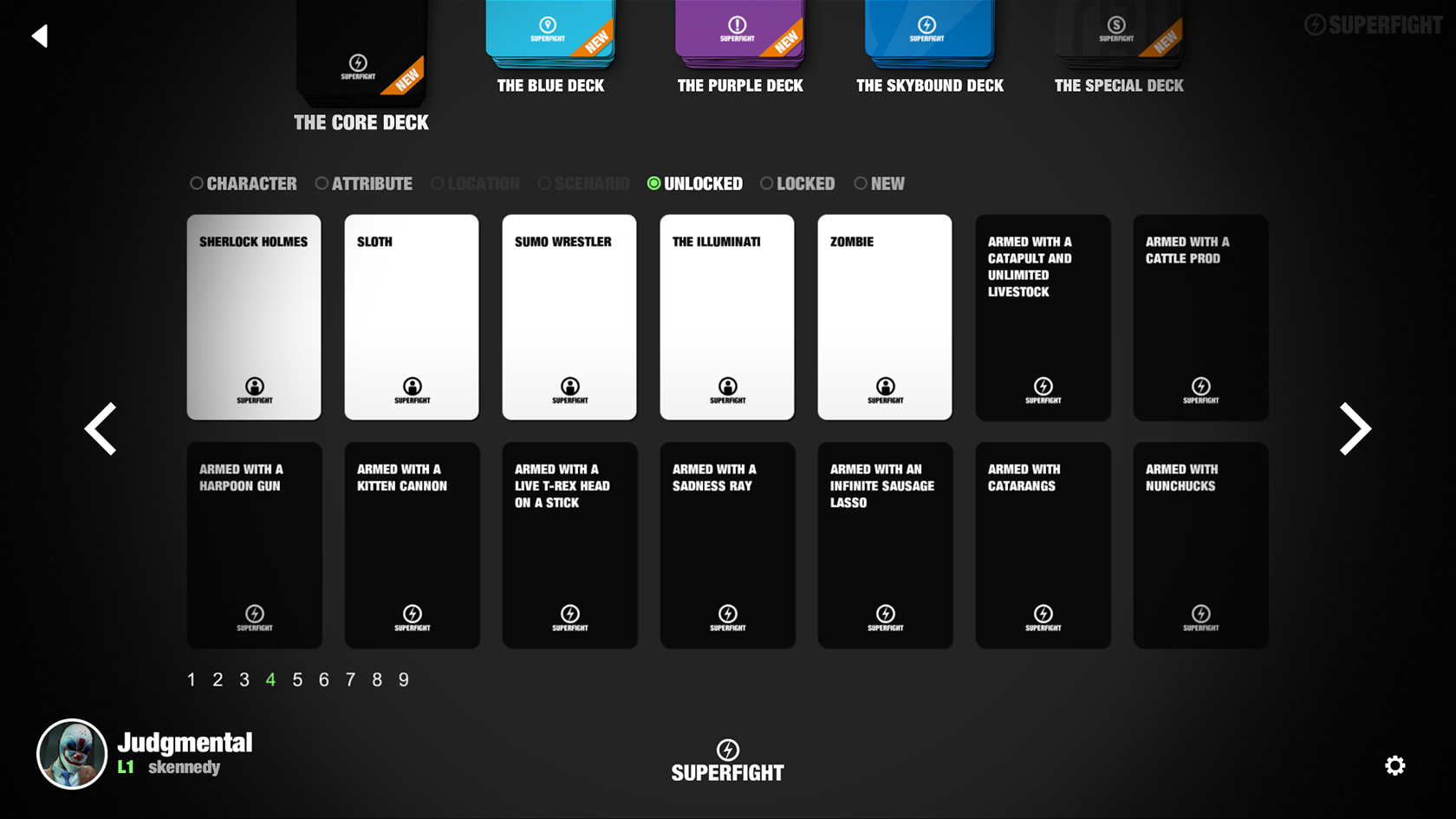 Скриншот из игры SUPERFIGHT - 36
