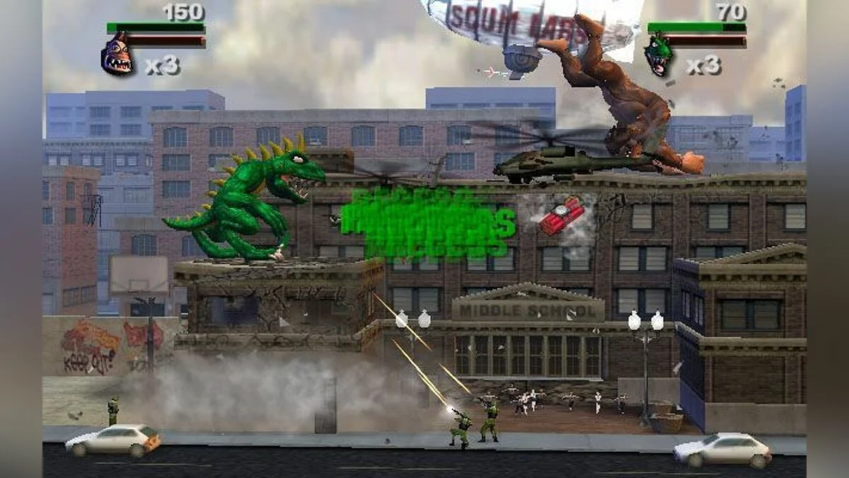 Скриншот из игры Rampage: Total Destruction - 4