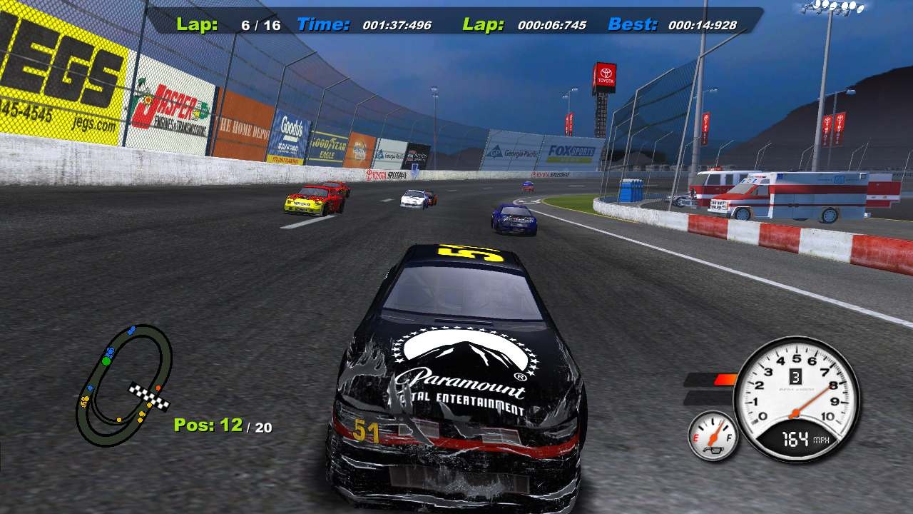 Скриншот из игры Days of Thunder: NASCAR Edition - 6