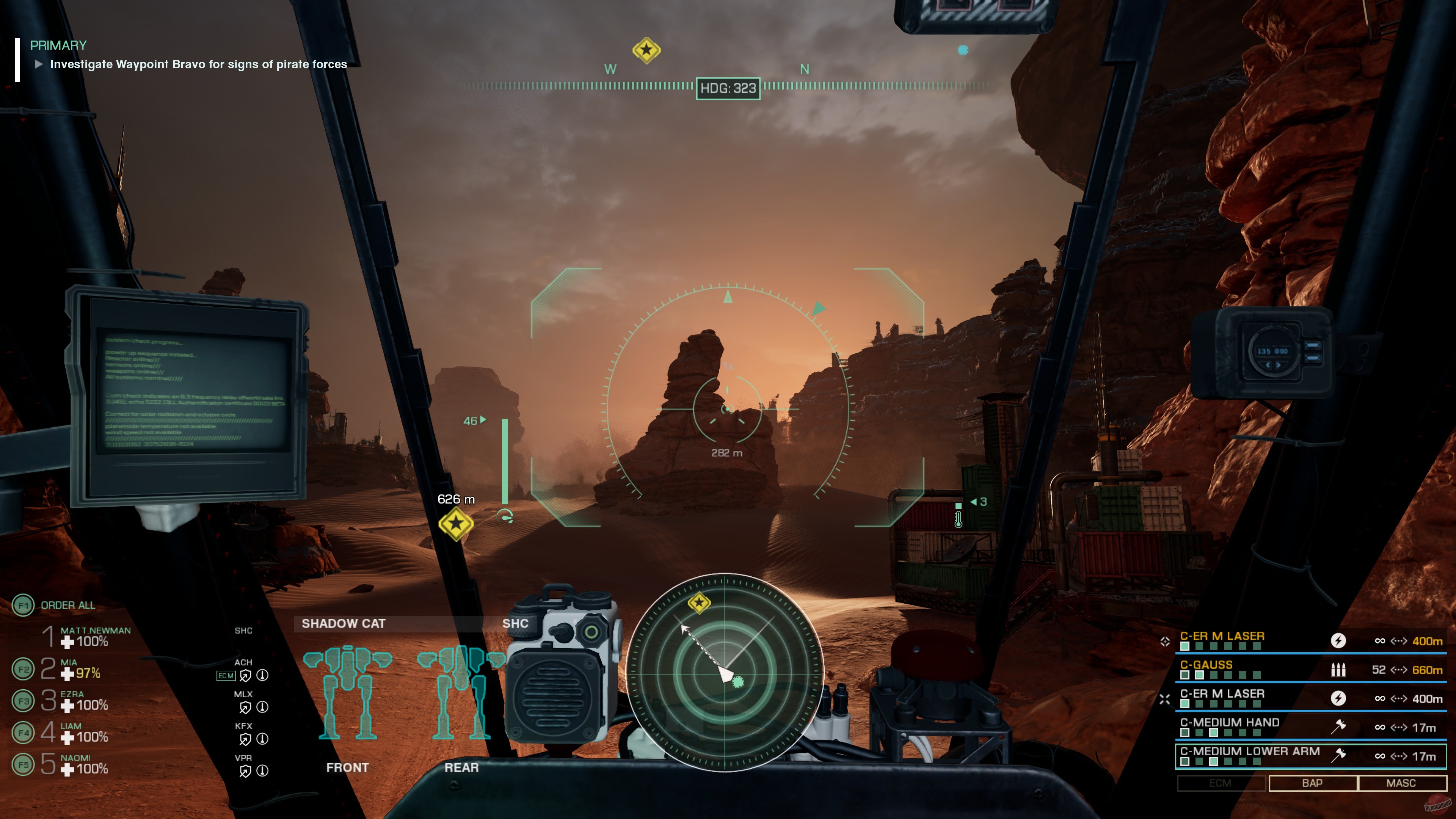Скриншот из игры MechWarrior 5: Clans - 4