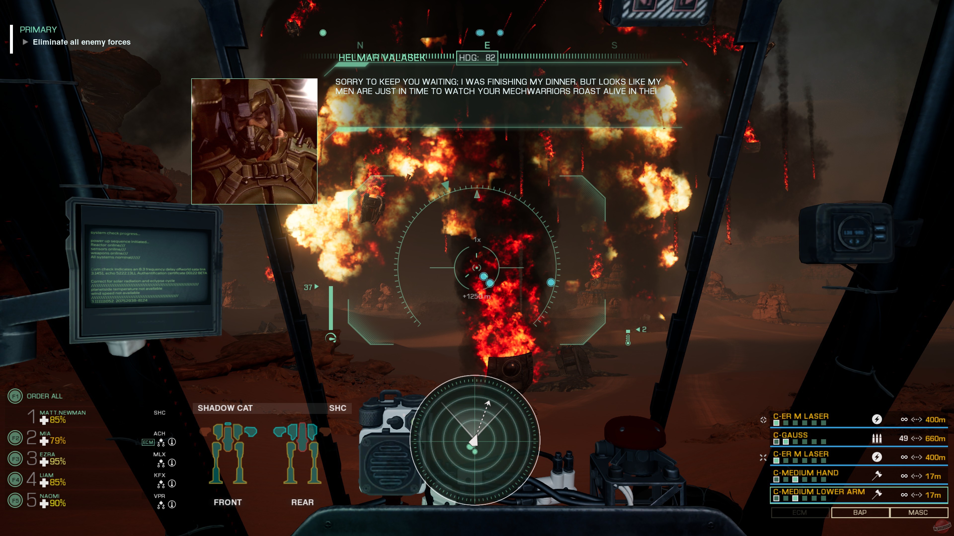 Скриншот из игры MechWarrior 5: Clans - 35