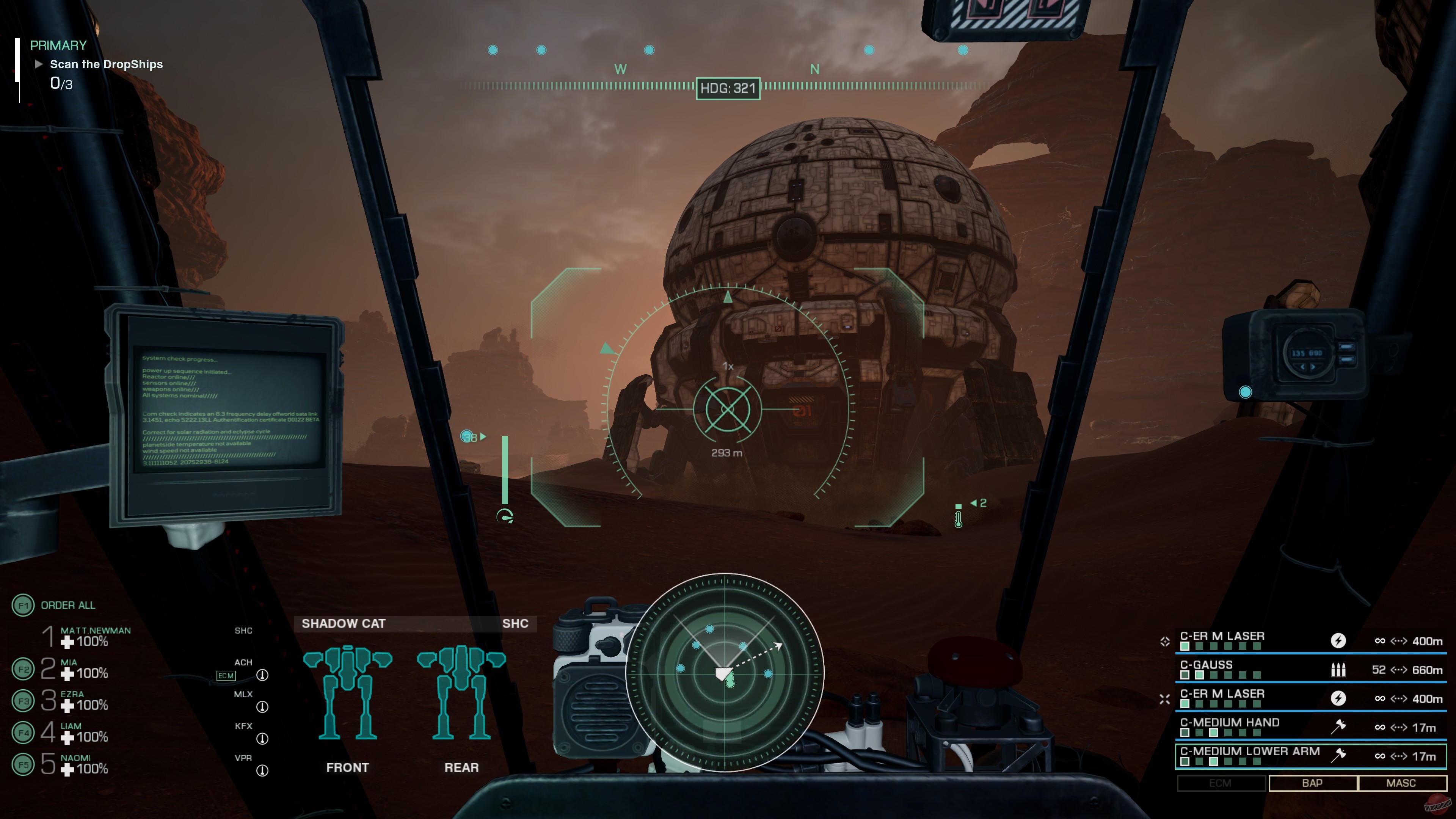 Скриншот из игры MechWarrior 5: Clans - 55