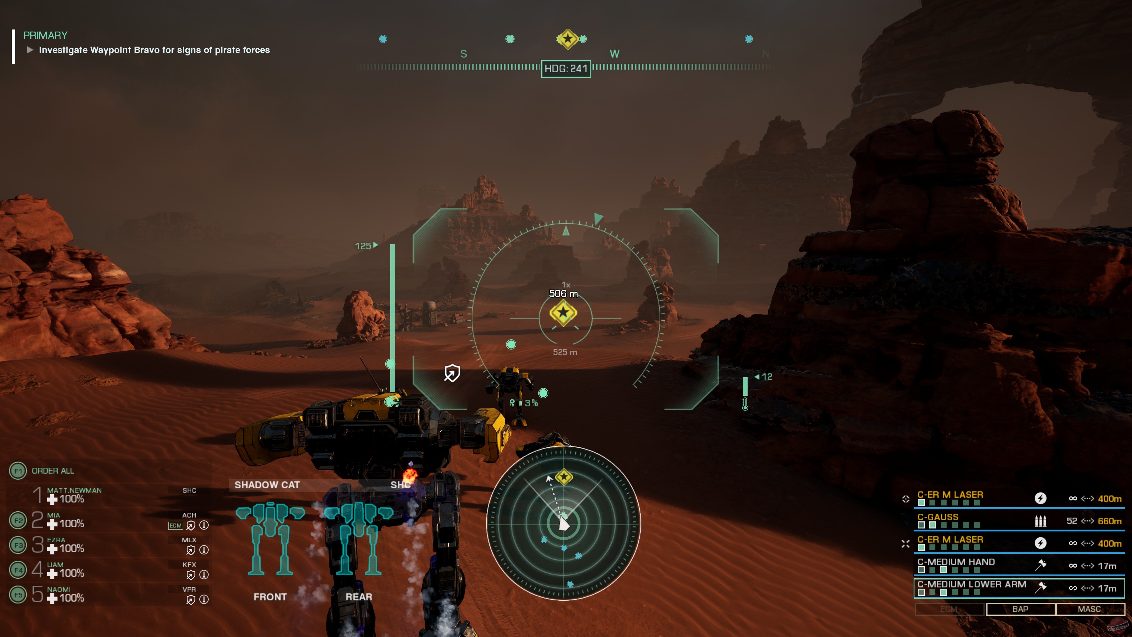 Скриншот из игры MechWarrior 5: Clans - 18