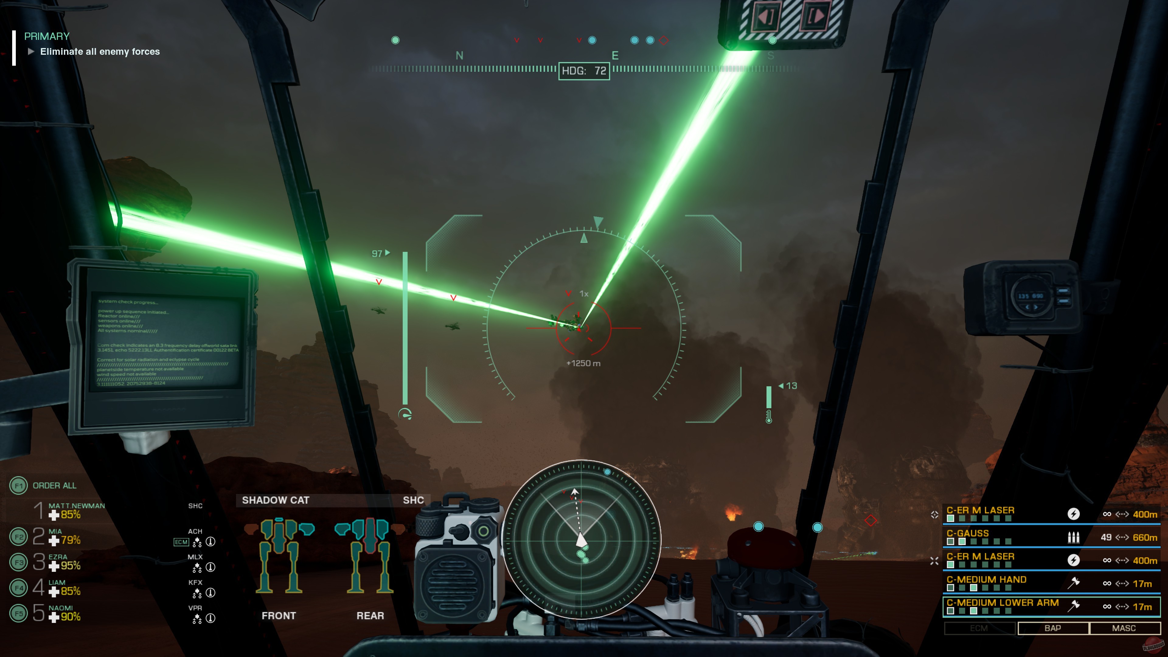 Скриншот из игры MechWarrior 5: Clans - 44