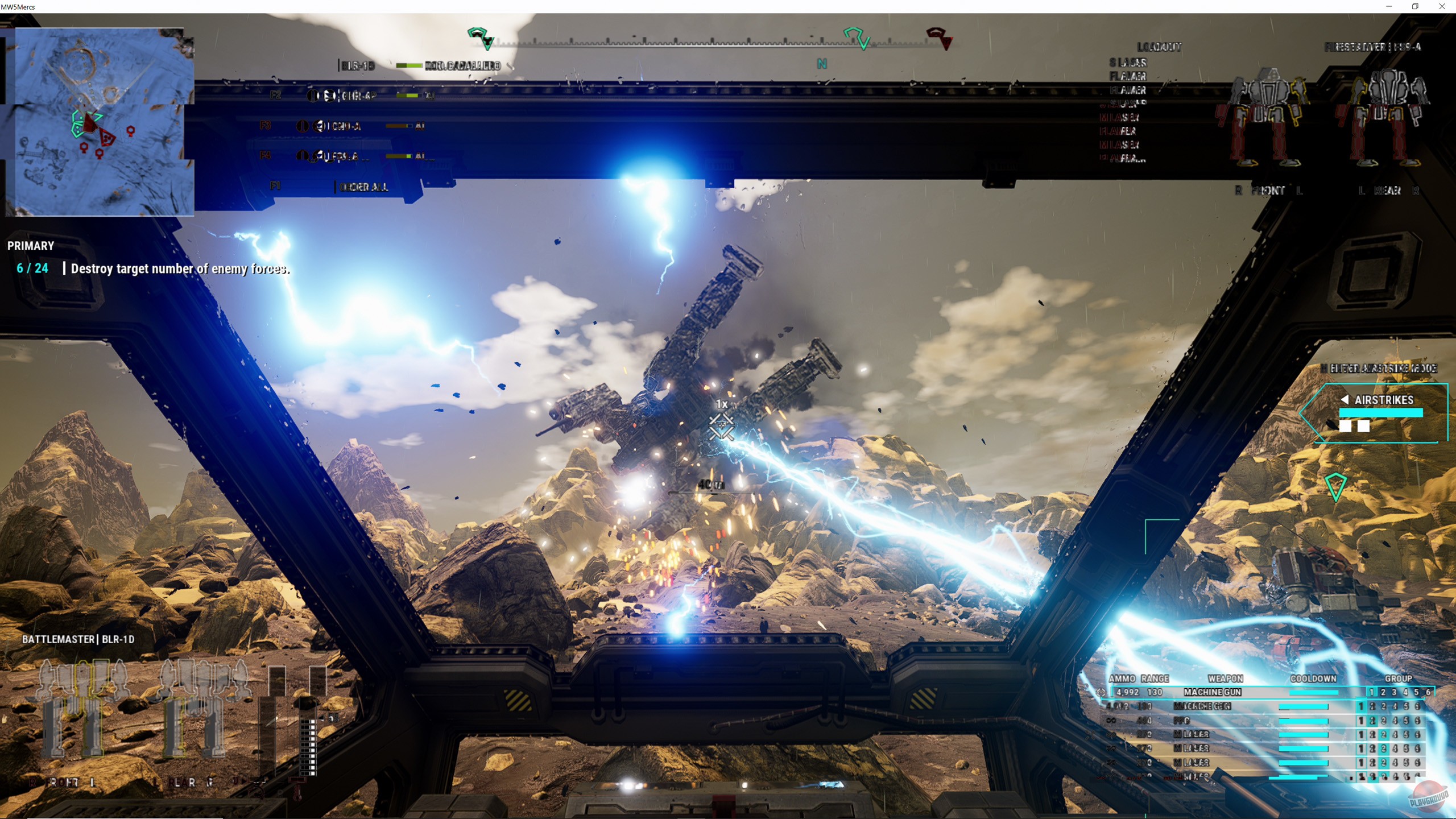 Скриншот из игры MechWarrior 5: Mercenaries - 87