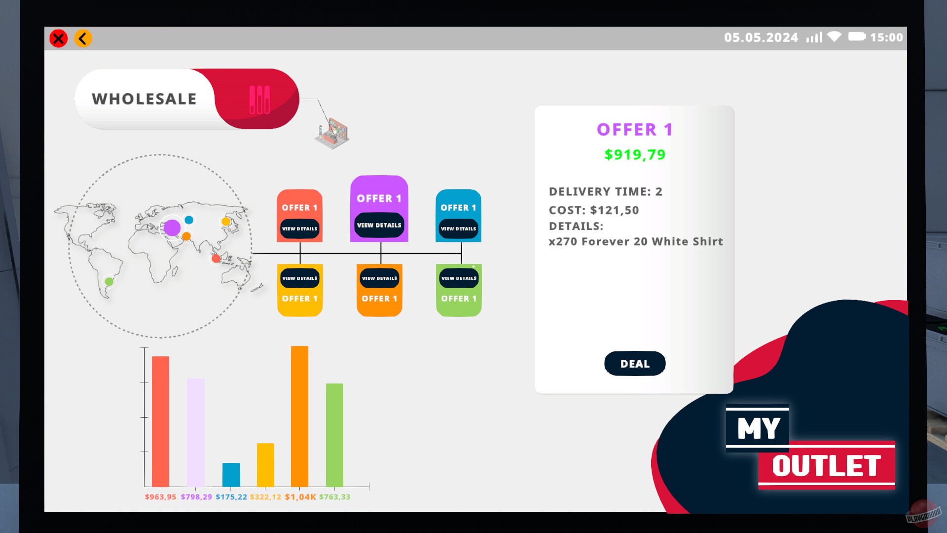 Скриншот из игры Factory Outlet Simulator - 9