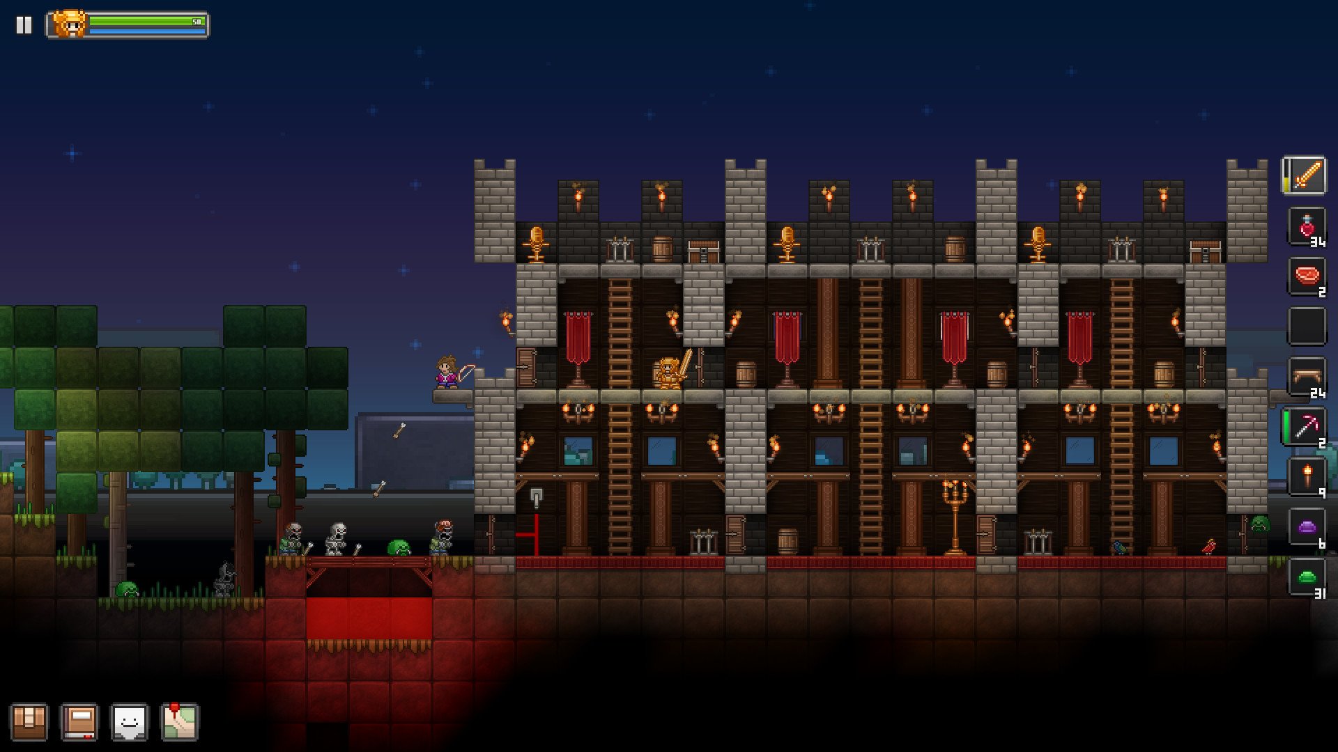 Скриншот из игры Junk Jack - 4