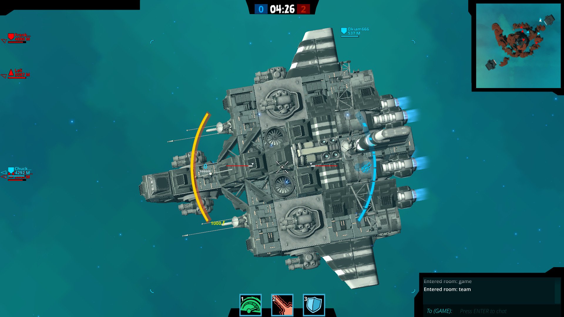 Скриншот из игры Galactic Junk League - 2