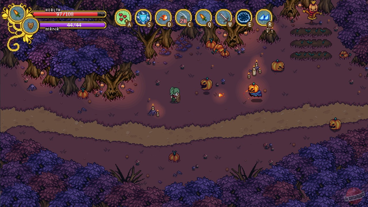 Скриншот из игры Secrets of Grindea - 2