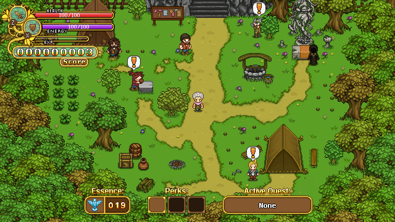 Скриншот из игры Secrets of Grindea - 43