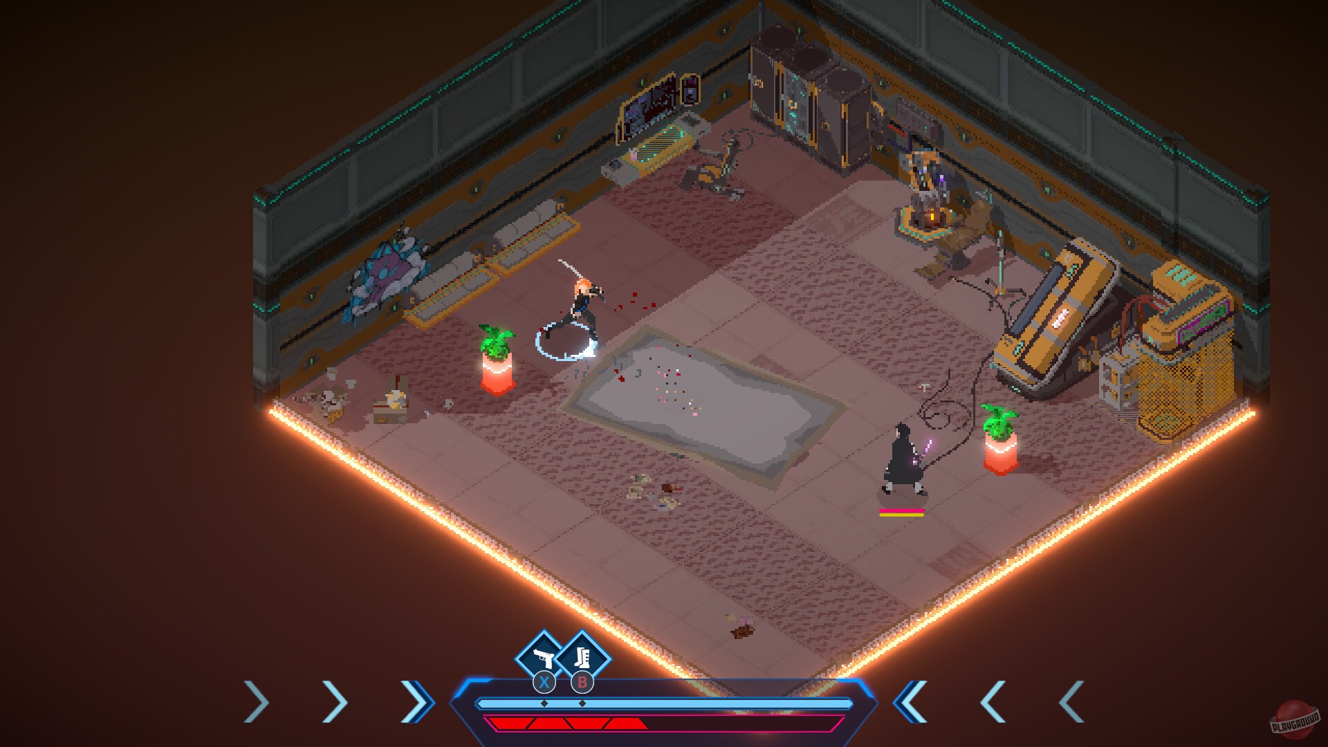 Скриншот из игры Disco Samurai - 1