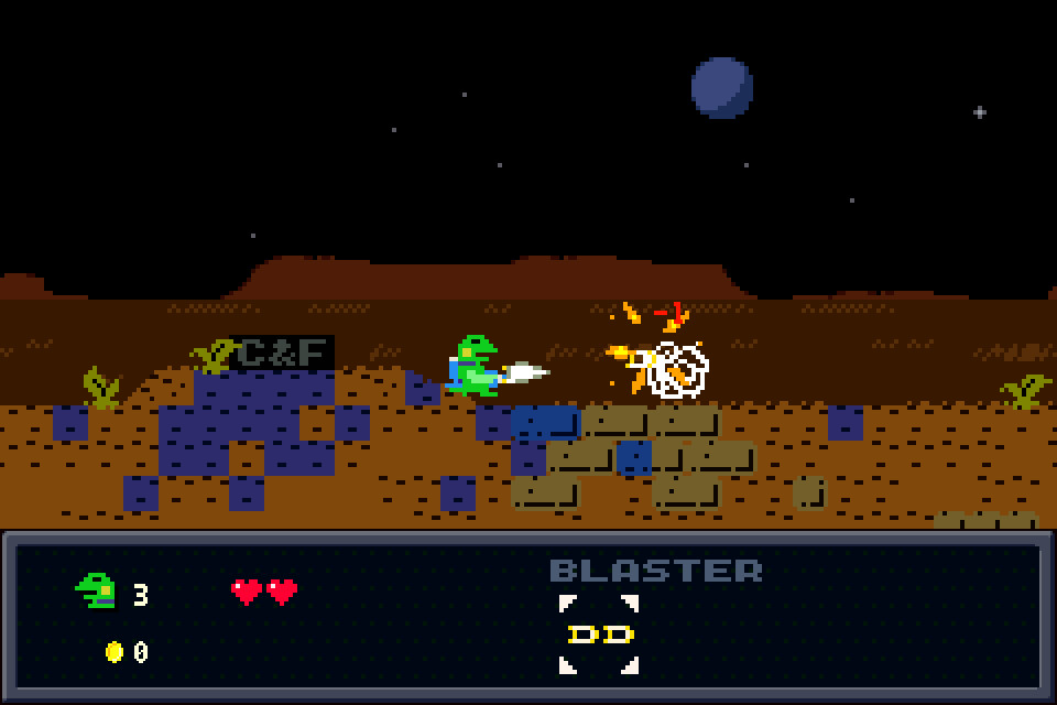 Скриншот из игры Kero Blaster - 7