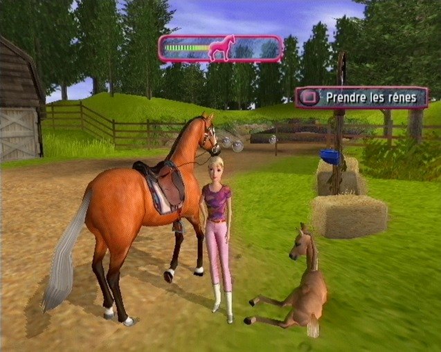 Скриншот из игры Barbie Horse Adventures: Riding Camp - 4