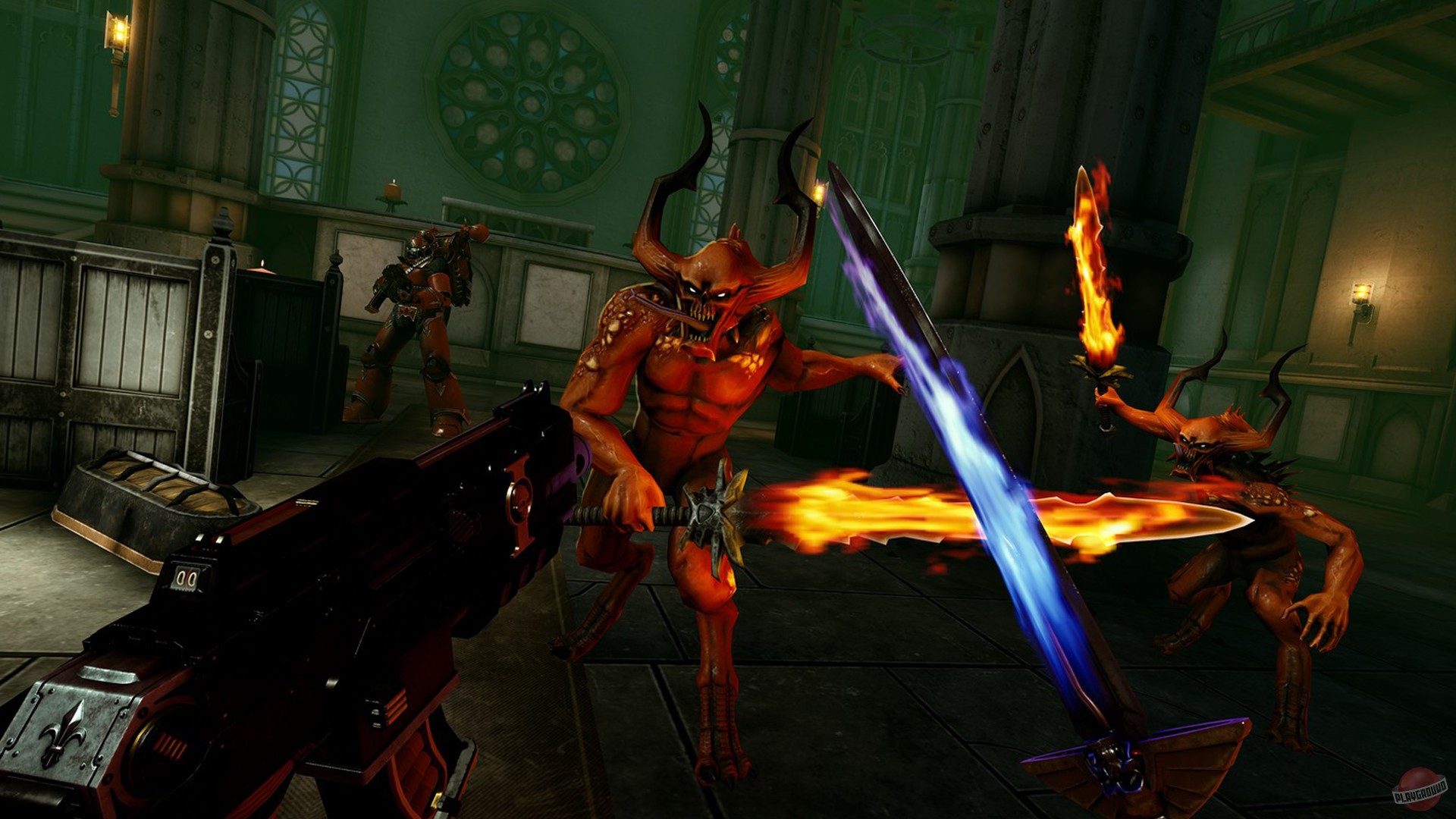 Скриншот из игры Warhammer 40,000: Battle Sister - 13