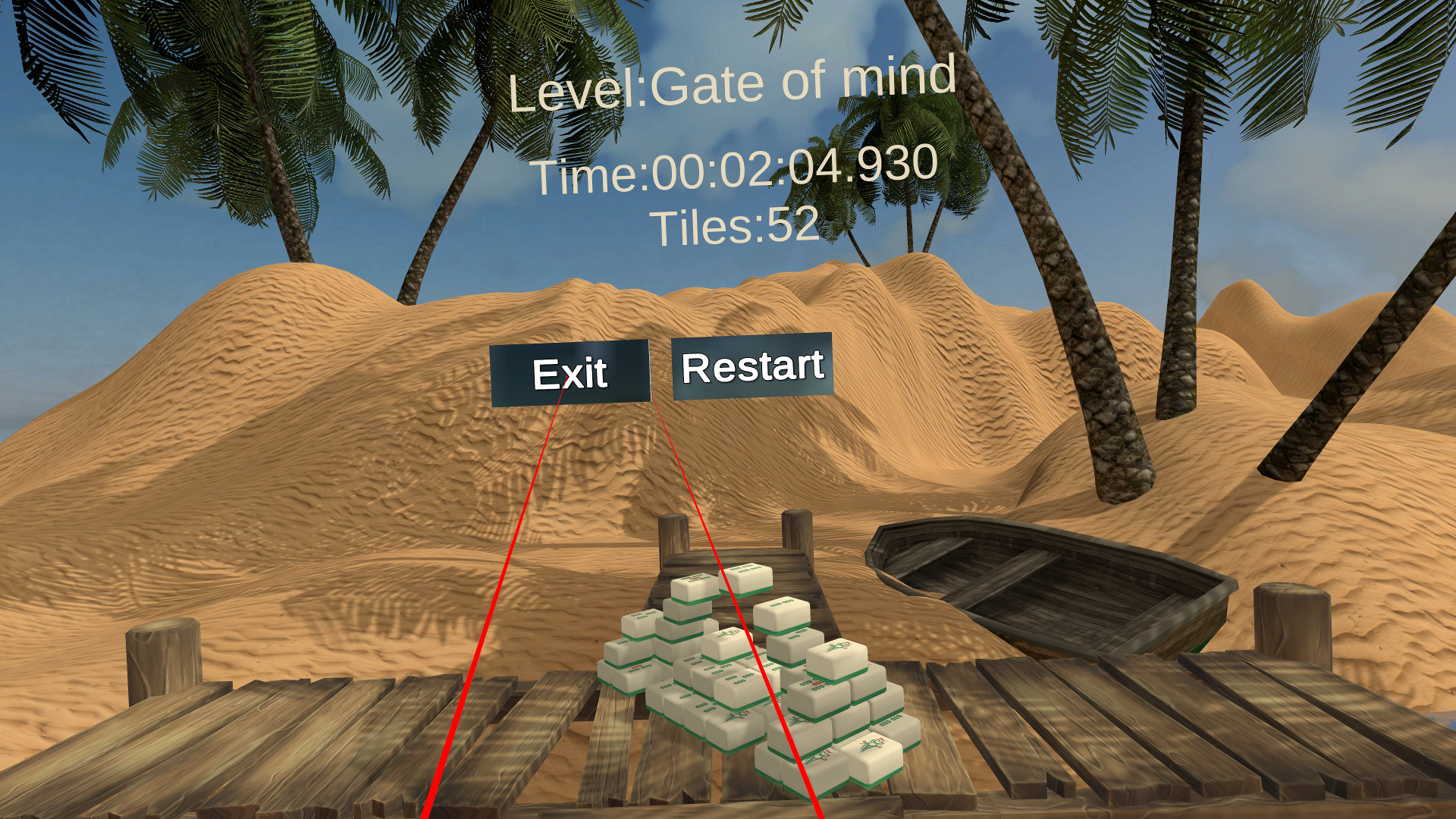 Скриншот из игры VR Mahjong worlds - 3