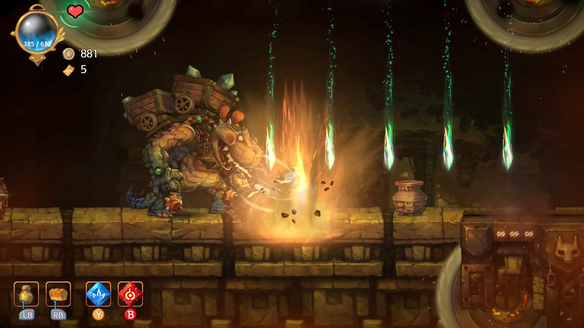 Скриншот из игры Lamp Chronicle - 64