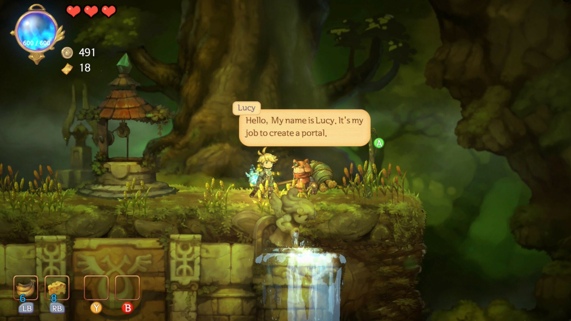 Скриншот из игры Lamp Chronicle - 16