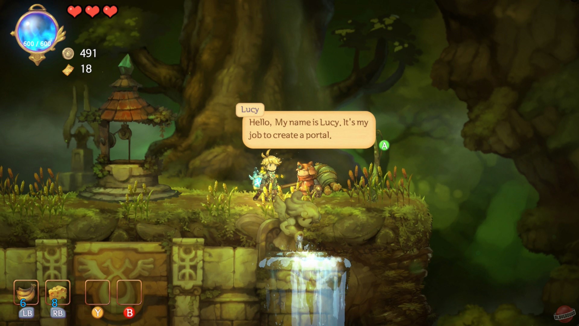 Скриншот из игры Lamp Chronicle - 38