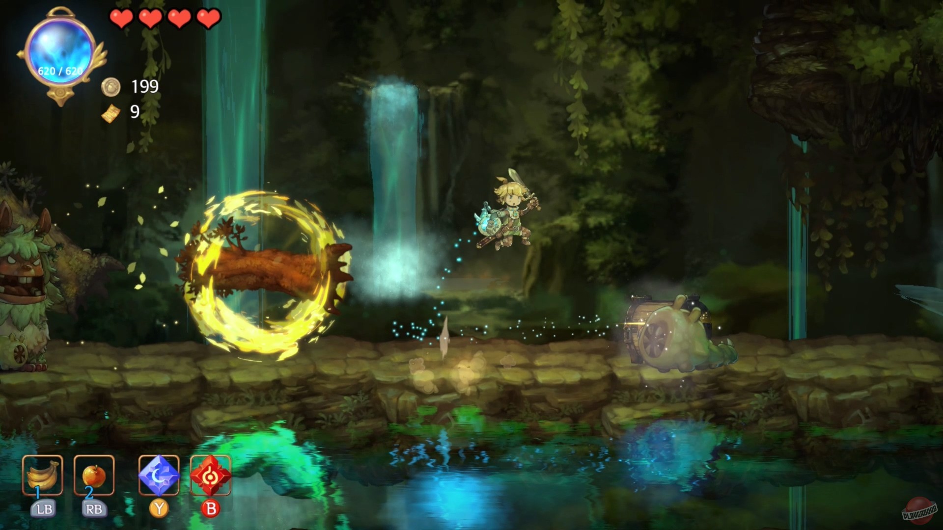 Скриншот из игры Lamp Chronicle - 7