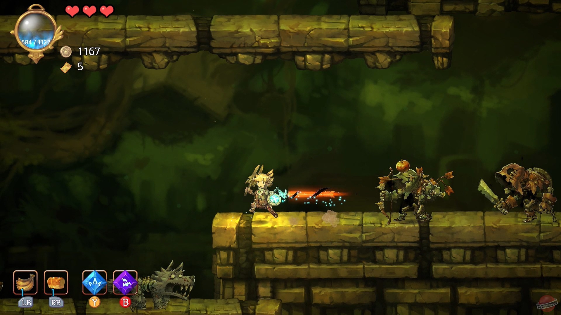 Скриншот из игры Lamp Chronicle - 2