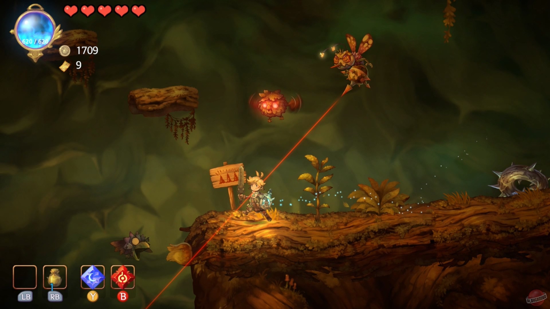 Скриншот из игры Lamp Chronicle - 13