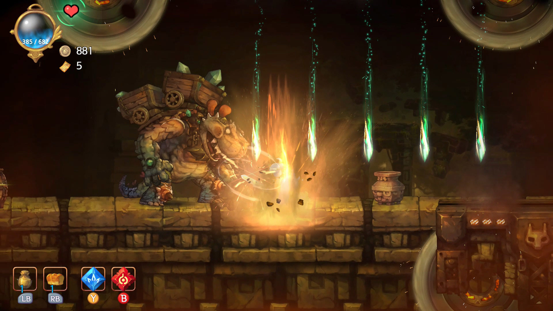 Скриншот из игры Lamp Chronicle - 15