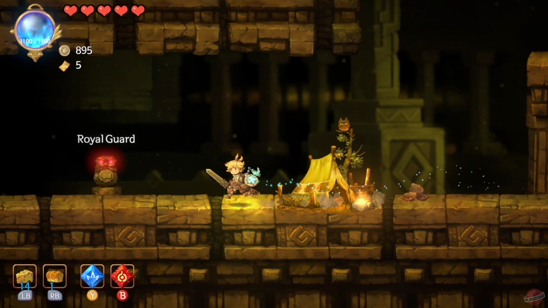 Скриншот из игры Lamp Chronicle - 6