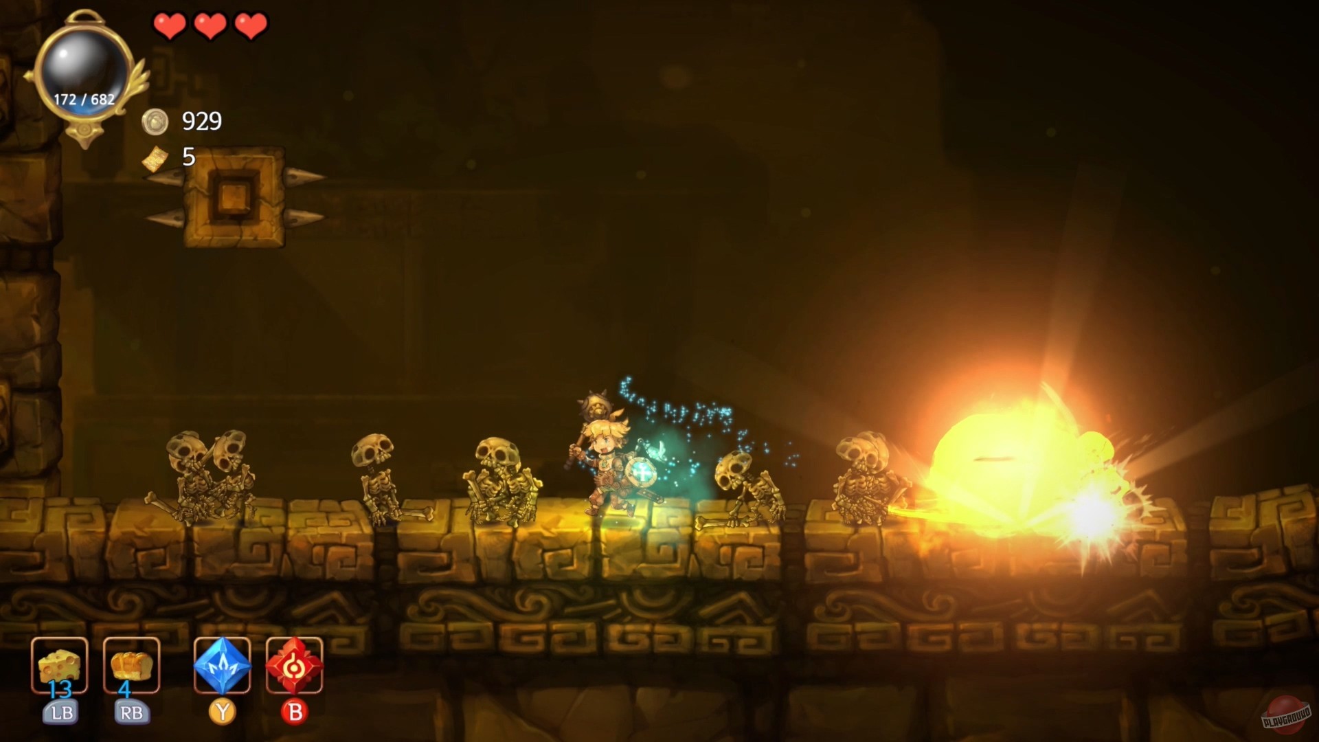 Скриншот из игры Lamp Chronicle - 17