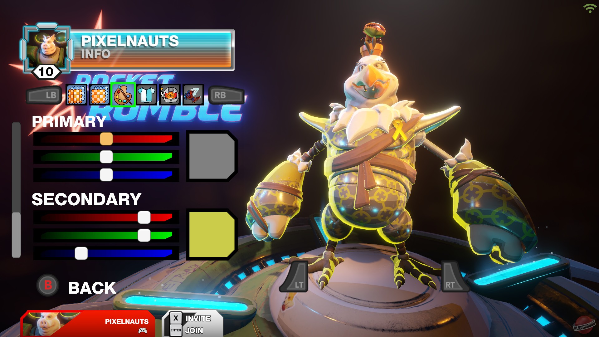 Скриншот из игры Rocket Rumble - 6