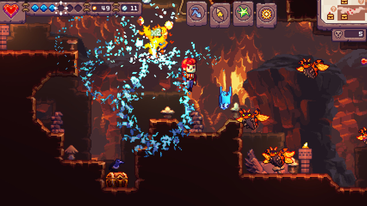 Скриншот из игры Eagle Island - 22