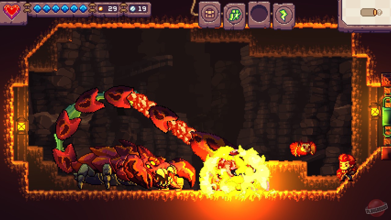 Скриншот из игры Eagle Island - 2