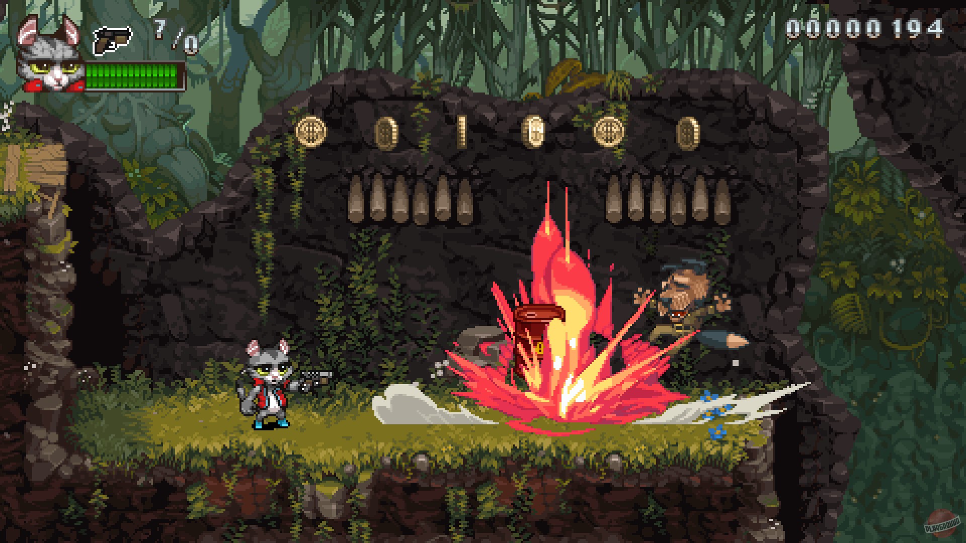 Скриншот из игры Super Catboy - 6