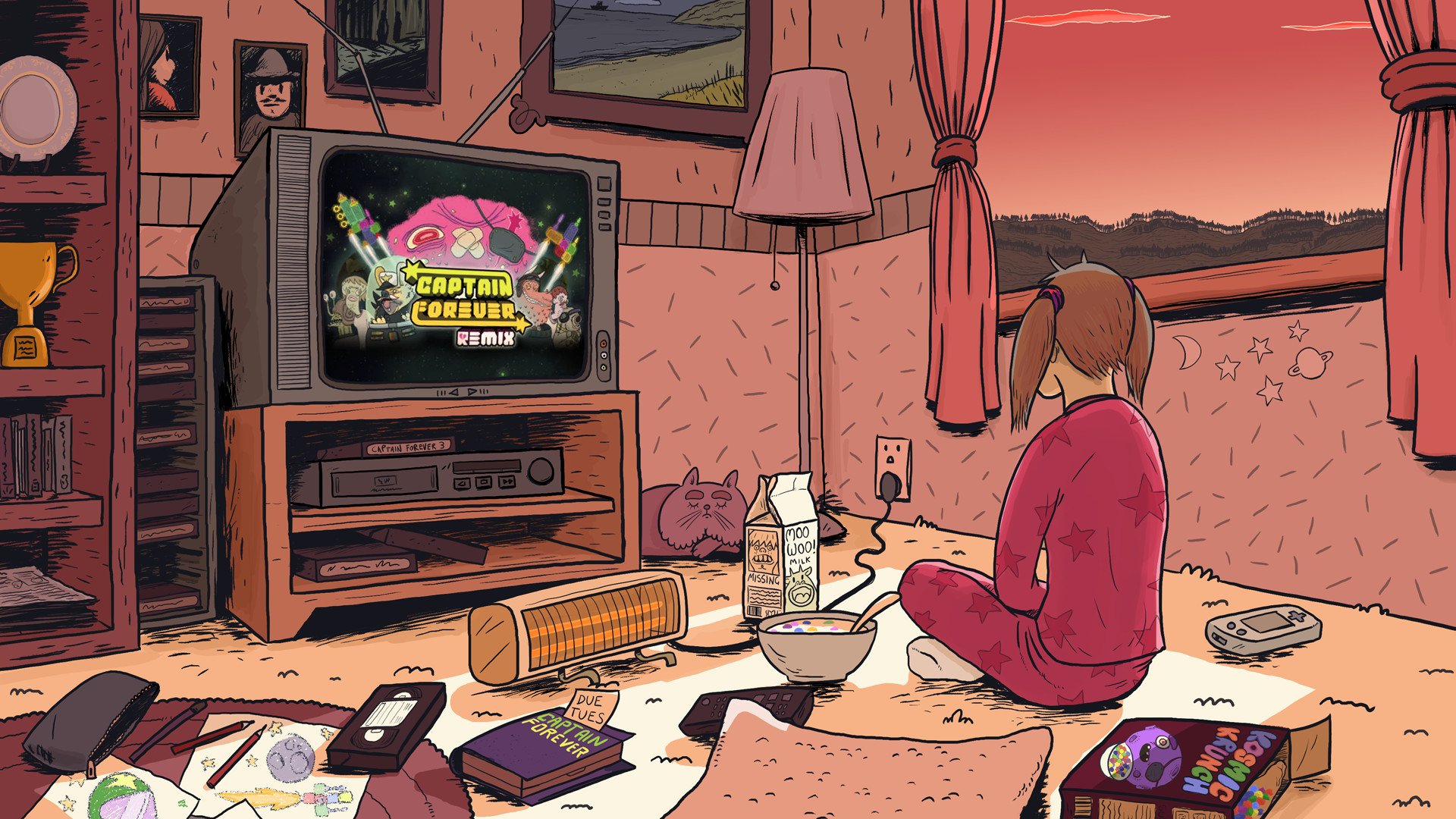 Скриншот из игры Captain Forever Remix - 3