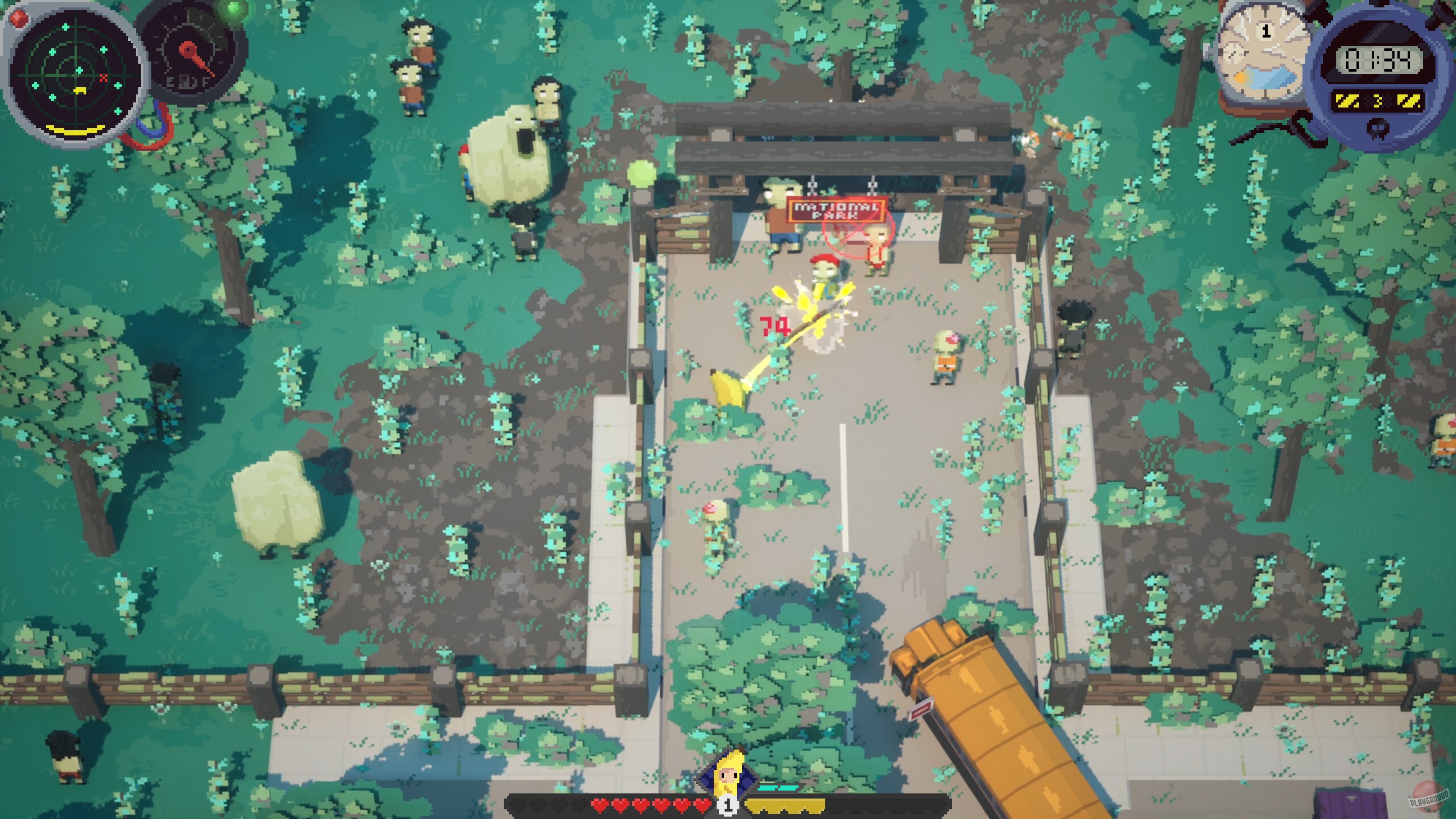 Скриншот из игры Deadly Days: Roadtrip - 6