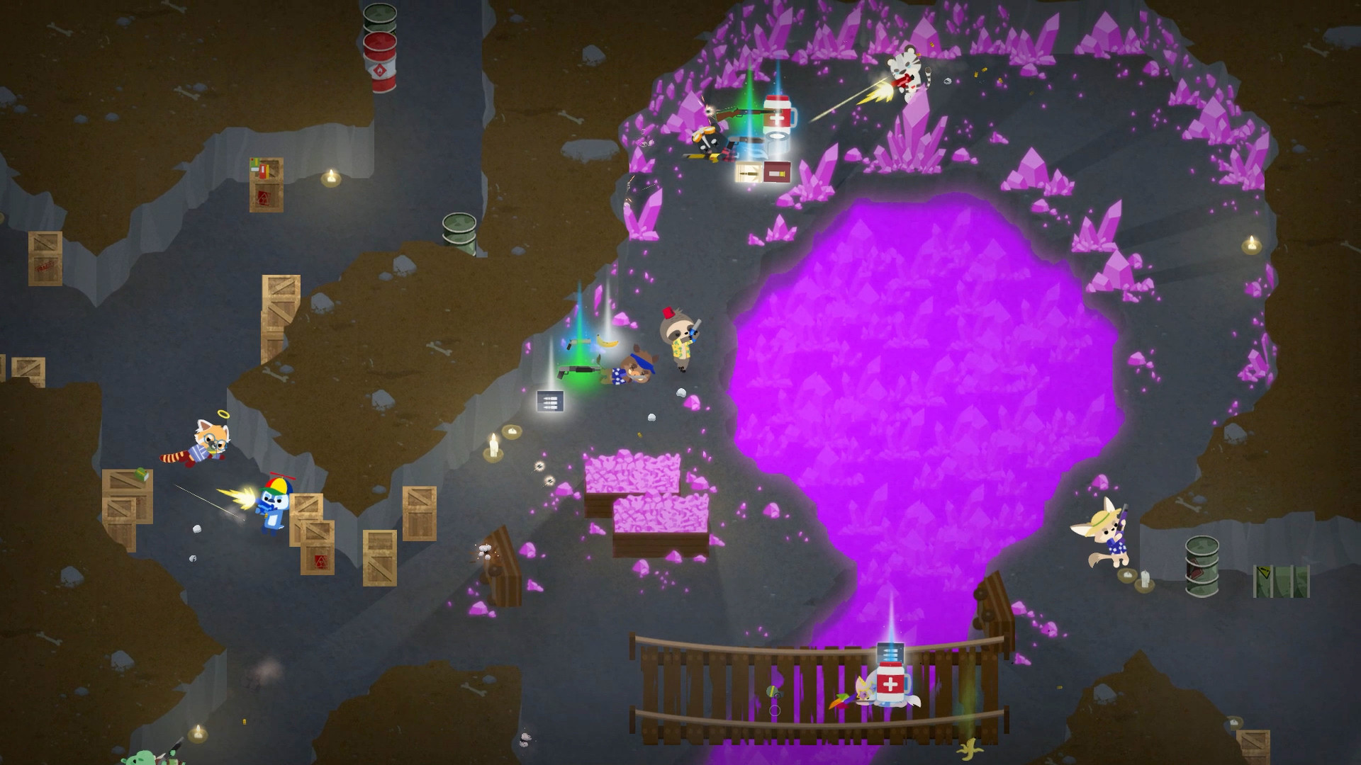 Скриншот из игры Super Animal Royale - 4