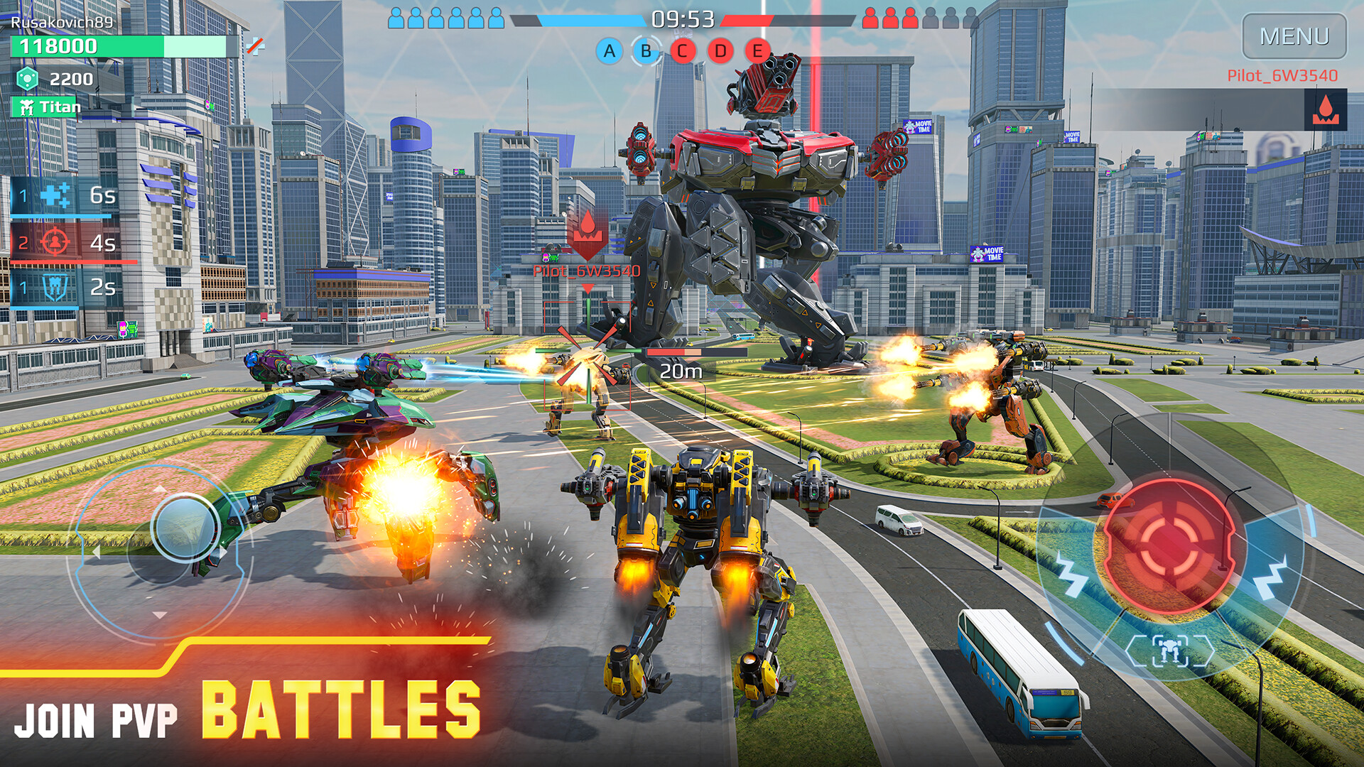 Скриншот из игры War Robots - 11