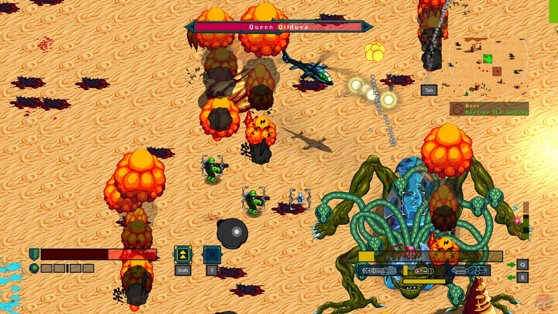 Скриншот из игры Megacopter: Blades of the Goddess - 14