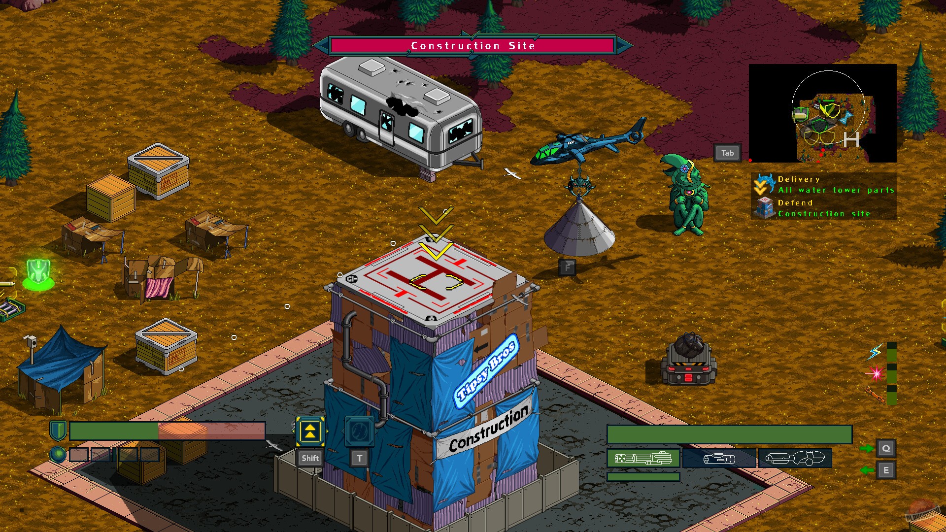 Скриншот из игры Megacopter: Blades of the Goddess - 7