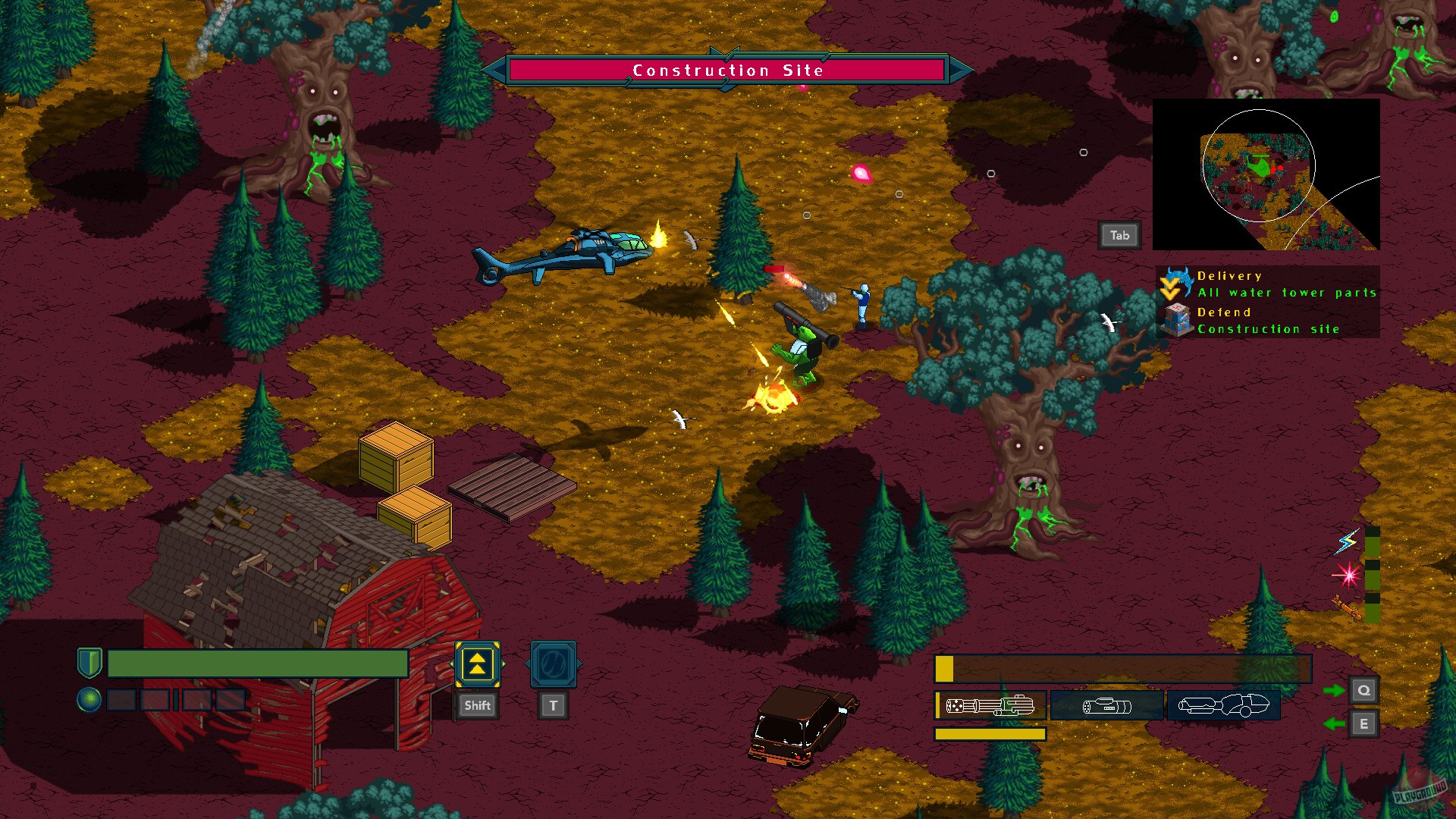 Скриншот из игры Megacopter: Blades of the Goddess - 20