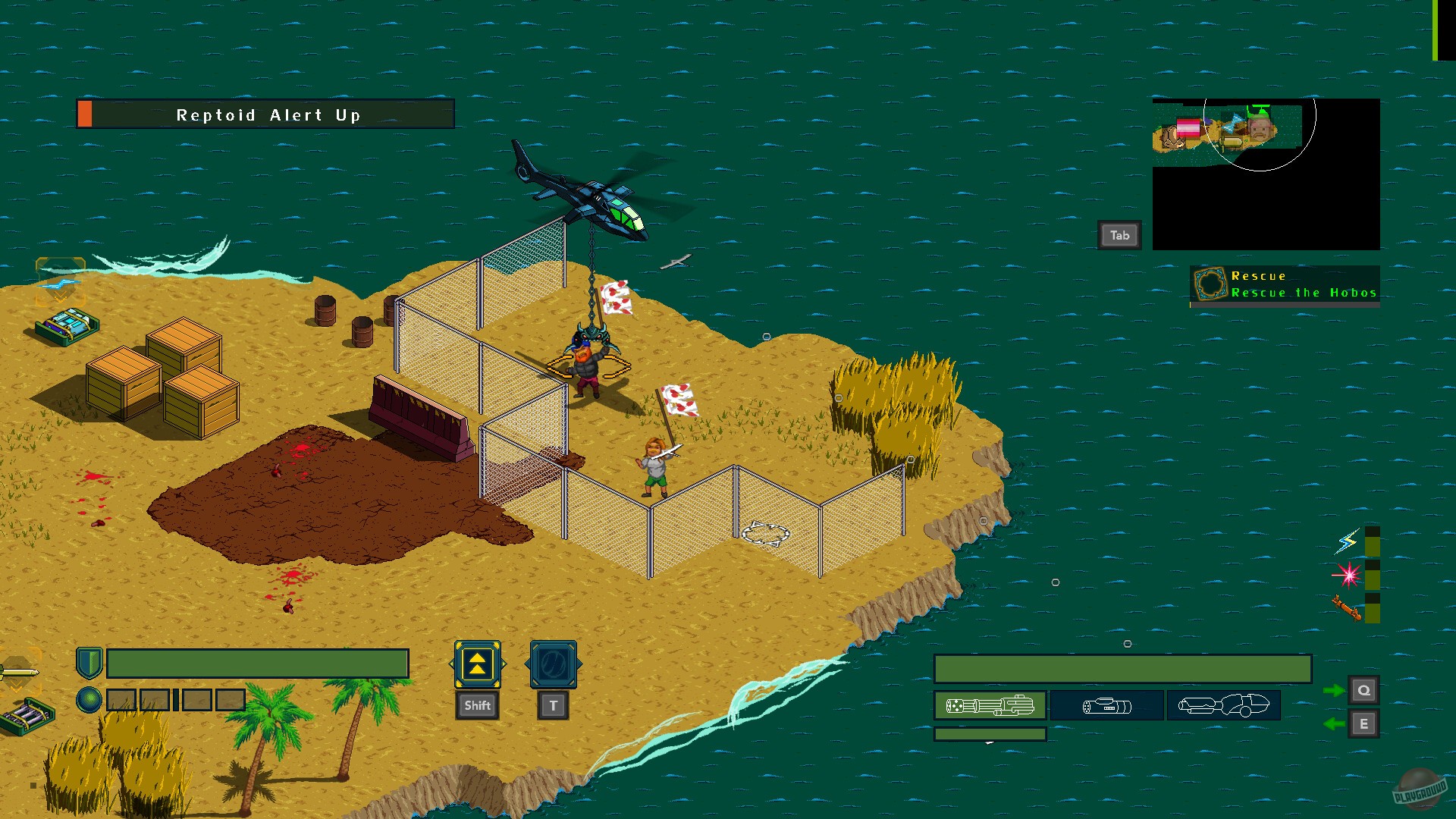 Скриншот из игры Megacopter: Blades of the Goddess - 22