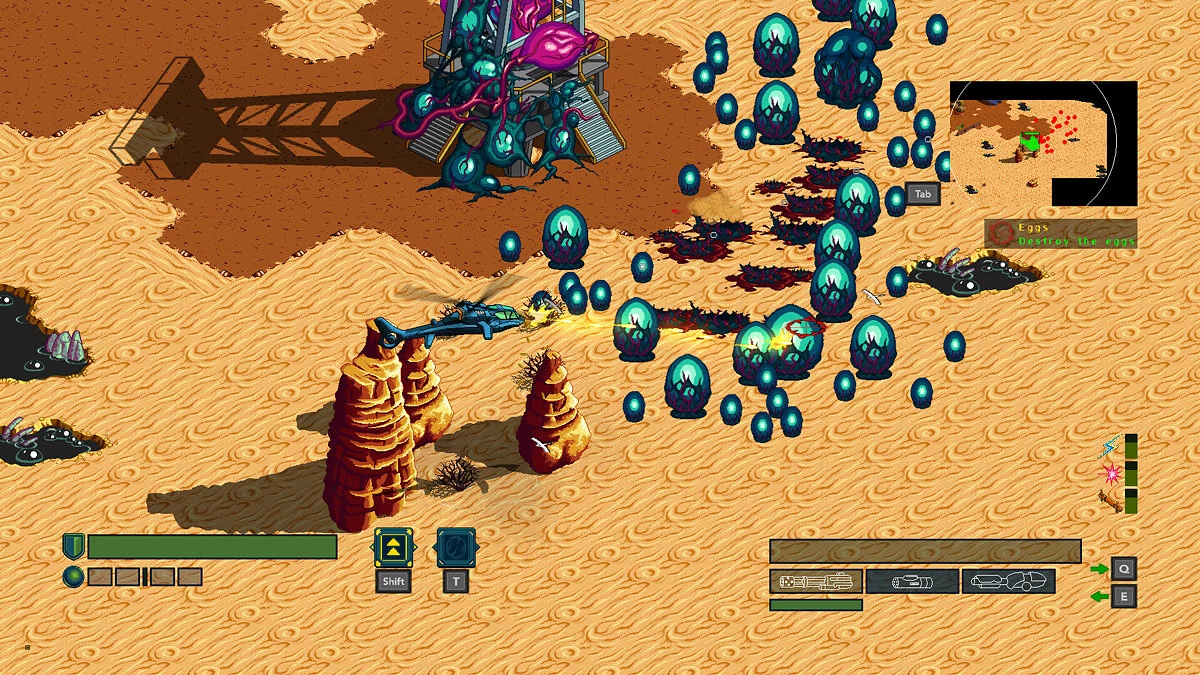 Скриншот из игры Megacopter: Blades of the Goddess - 2