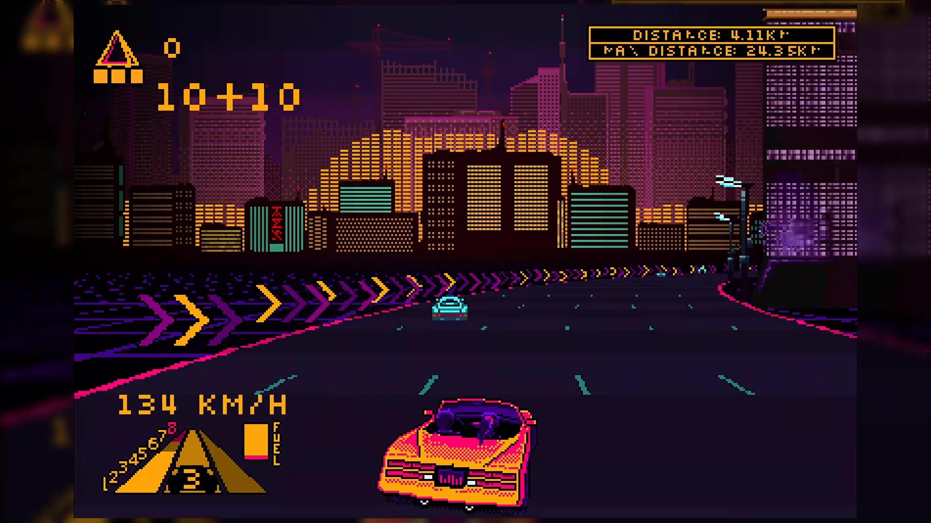 Скриншот из игры PalmRide - 2