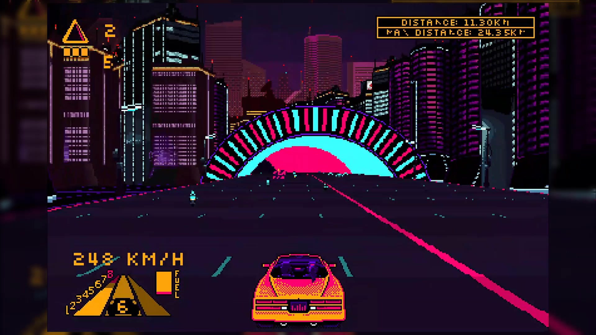 Скриншот из игры PalmRide - 3