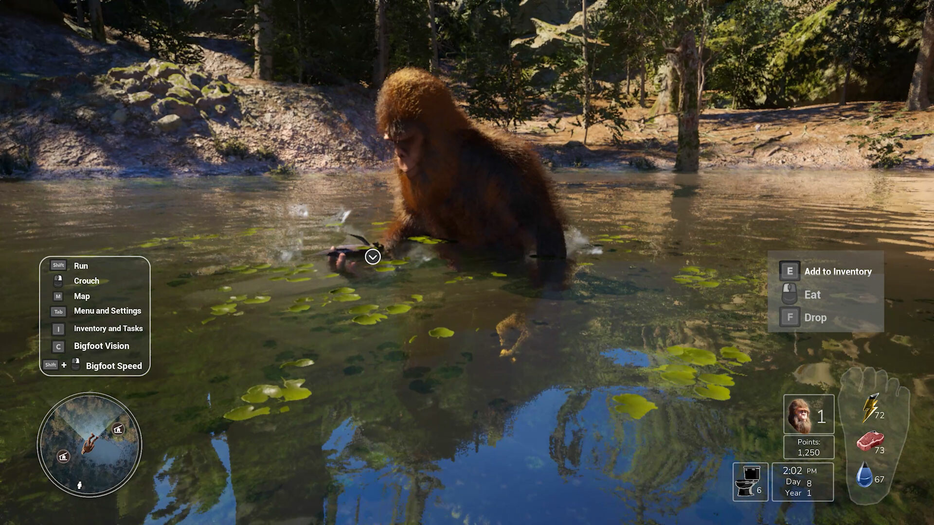 Скриншот из игры Bigfoot Life - 3